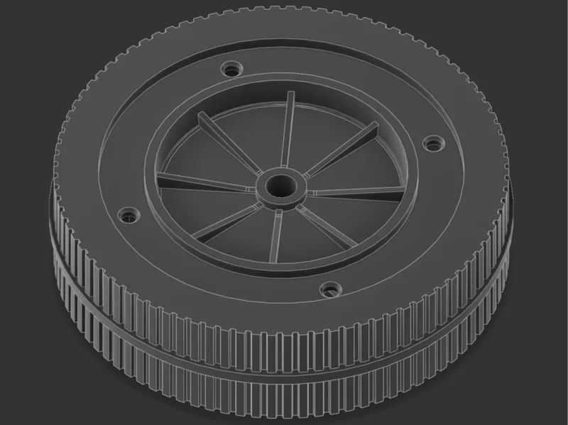 Weber Spirit E-210 wheel