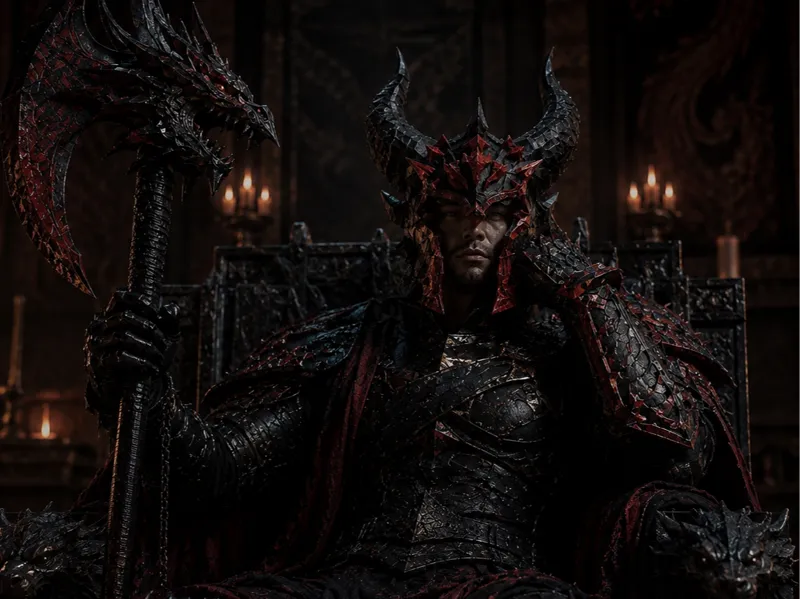 Chevalier Dragon Imperial tueur Viking