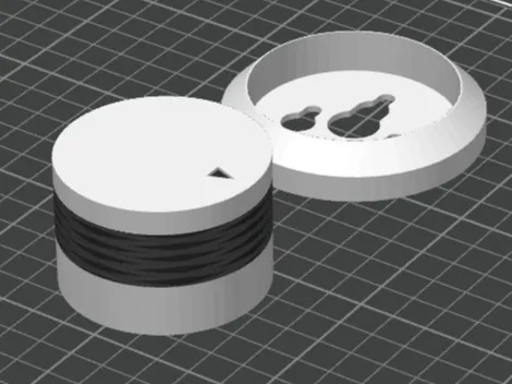 Markers Mark Grill Knobs