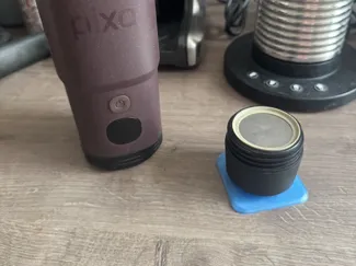 Pixapresso coffee cake extractor