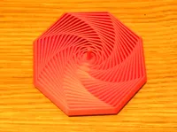 Fidget torsadé octogonal imbriqué — photo 2