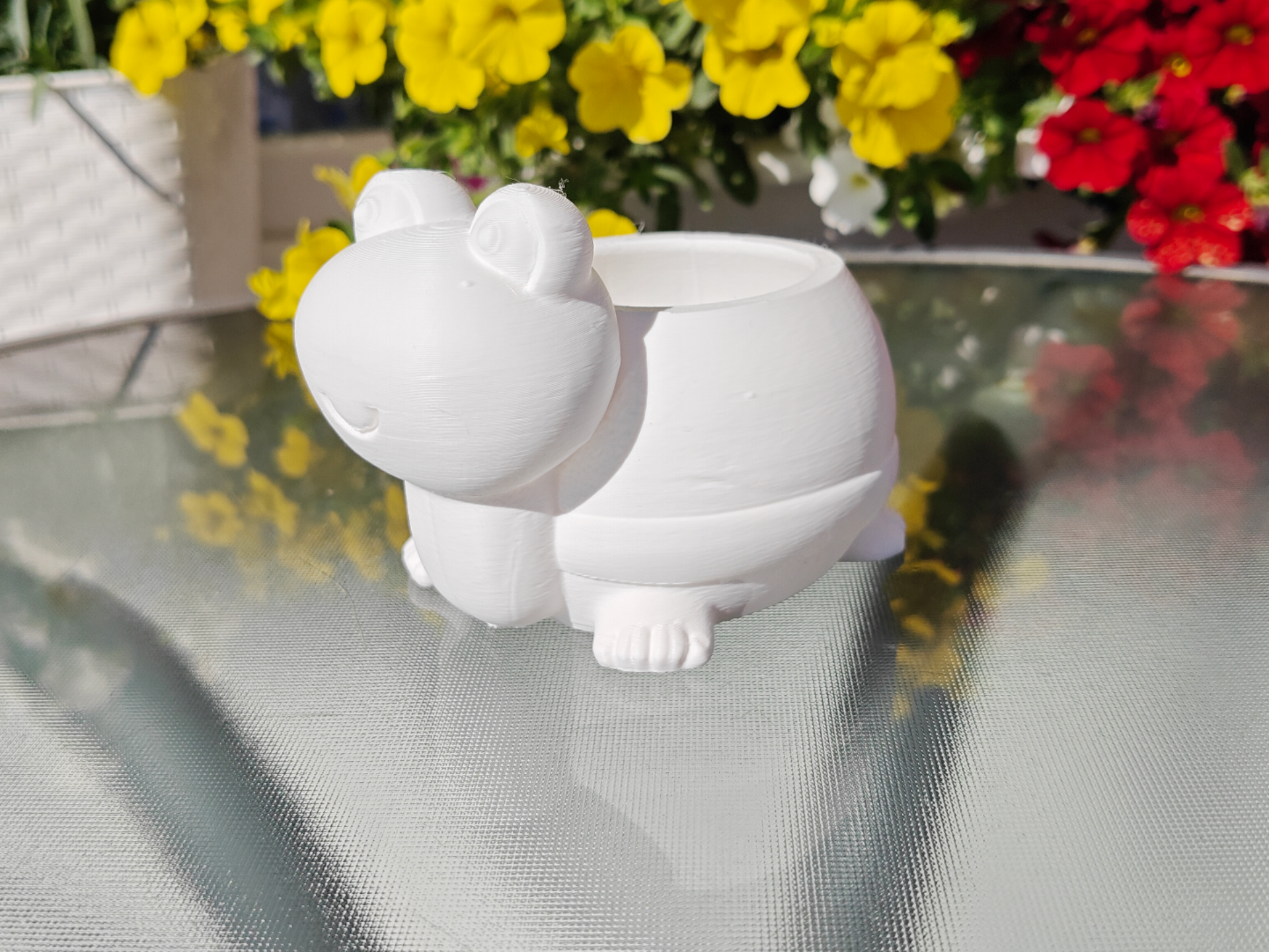 Small Turtle Organizer Pot