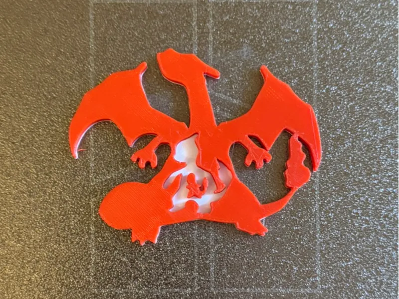 Pokemon Charizard evolution diorama **no base**