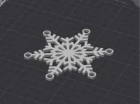 Flocon de neige décoration de Noël — photo 2