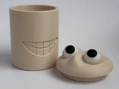 Goofy Eyes Jar