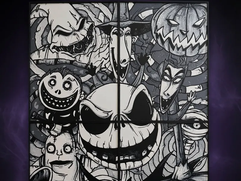 Nightmare Before Christmas HueForge