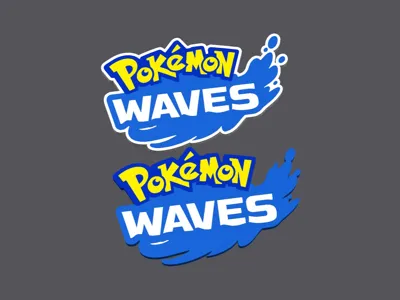 POKEMON WAVES POSTER & KEYCHAIN