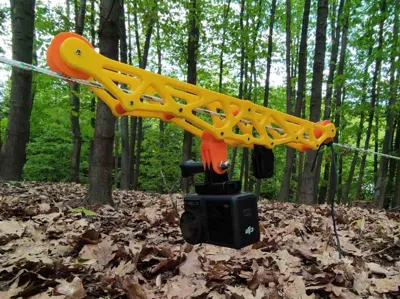 Gravity cableway for Gopro / DJI action / 360