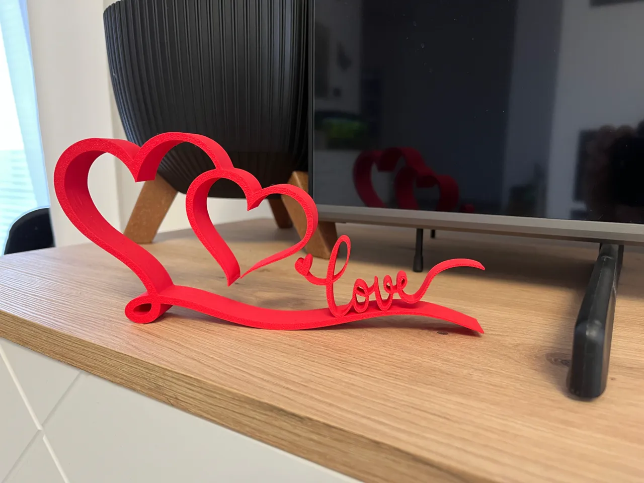 Valentine's Day two hearts love view 3