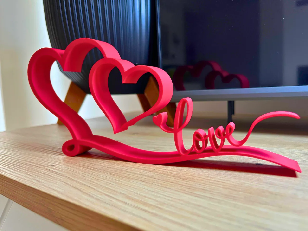 Valentine's Day two hearts love view 2