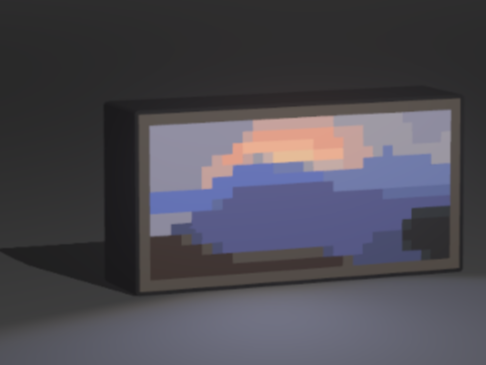 lightbox minecraft sunrise