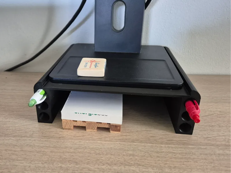 Lenovo monitor stand/organizer