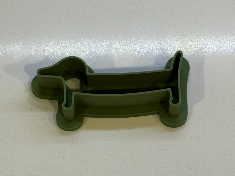 Dachshund cookie (clay) cutters / stamp