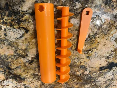 Archimedes Screw Water moving pump science project