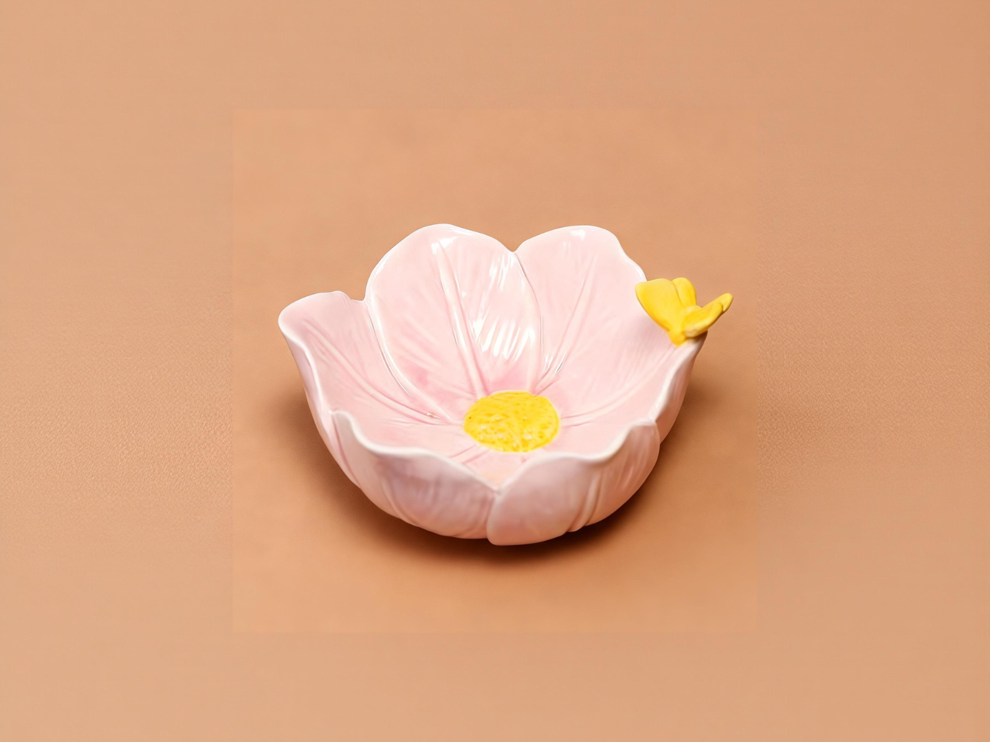 郁金香花朵收纳-首饰托盘收纳盒家居摆件装饰品桌面玄关收纳