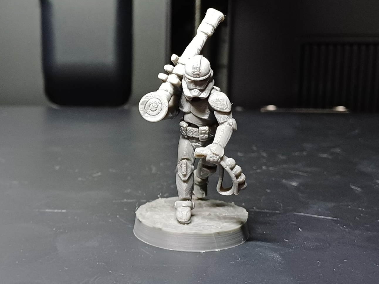 Clone Machine Gun Miniature