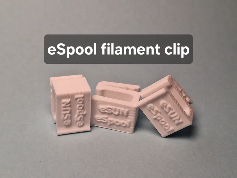 eSpool+ filament clip