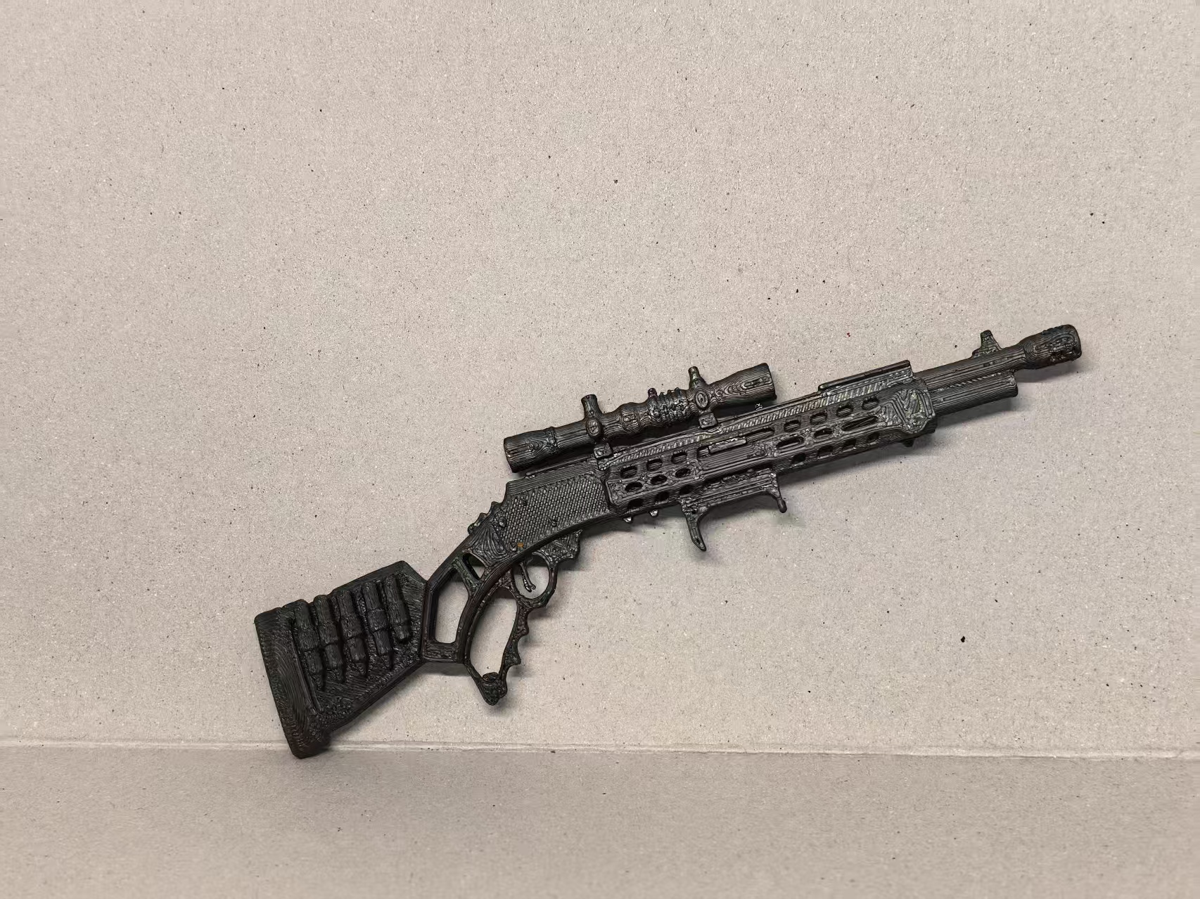 Miniatura 2 do modelo 3D 三角洲行动 马琳杠杆步枪