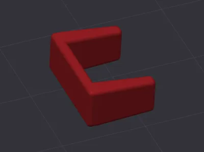 Cable Clip for PrismaPetal V2 3D Printed Lamp