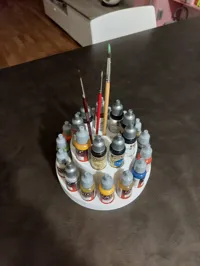 Présentoir rotatif pour 24 pots de peinture — photo 3