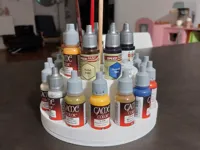 Présentoir rotatif pour 24 pots de peinture — photo 1