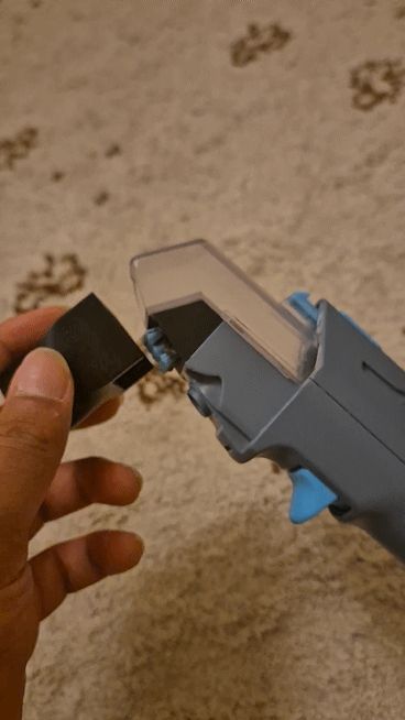 Vacuum bag adapter for Shark carpet cleaner