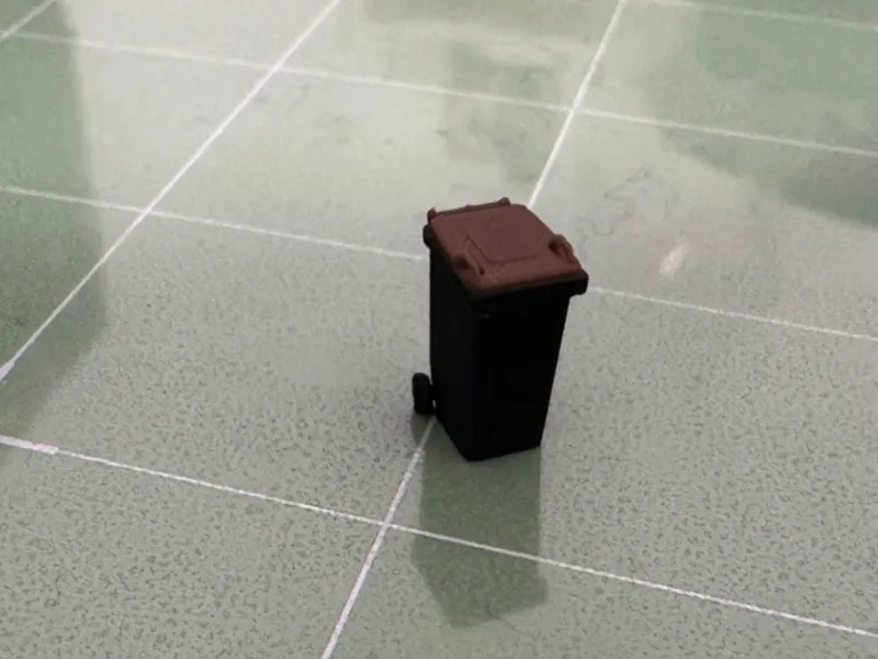 Mülltonne H0 1:87