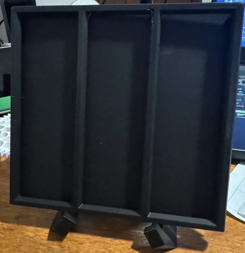 X frame stand for 50 x 150 bookmark frame