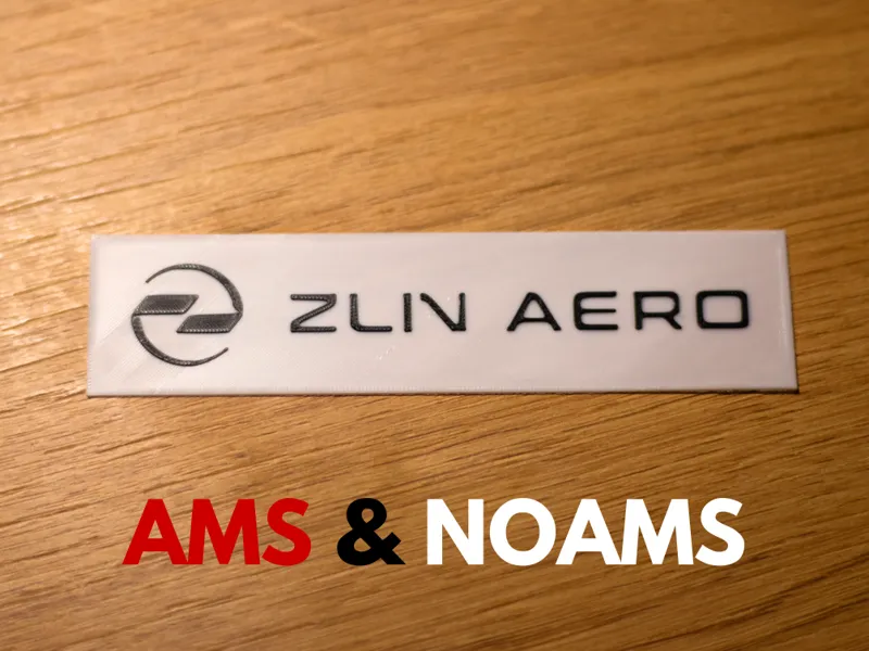 Zlin Aero Logo Decorative Plaque - NoAMS & AMS