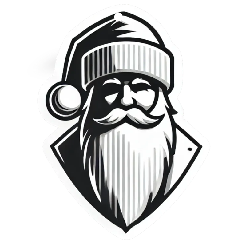 Santa ornament