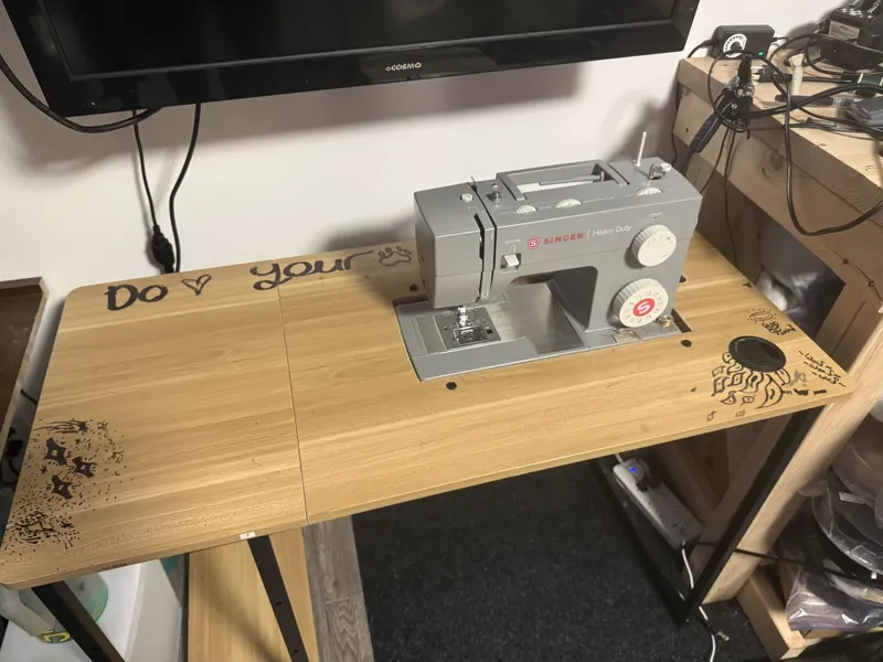 sewing machine table brackets