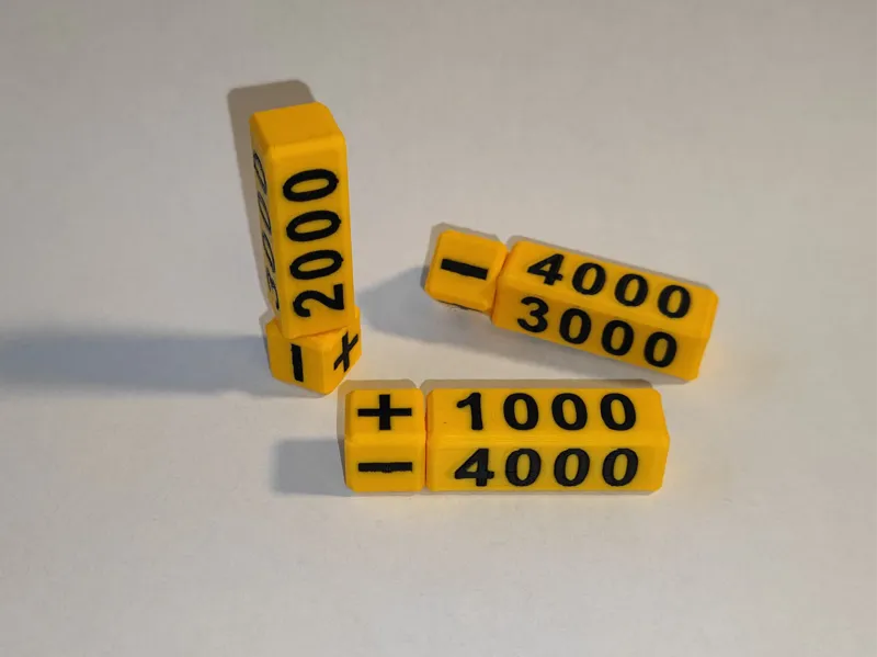 One Piece TCG Power Counter | multi colour V2