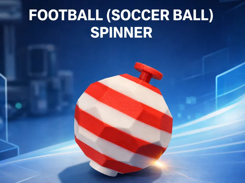 football (soccer ball) spinner