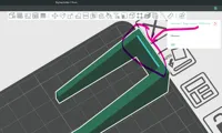 3/4 inch 19mm door 0.2mm layer, 2 walls, variable infill