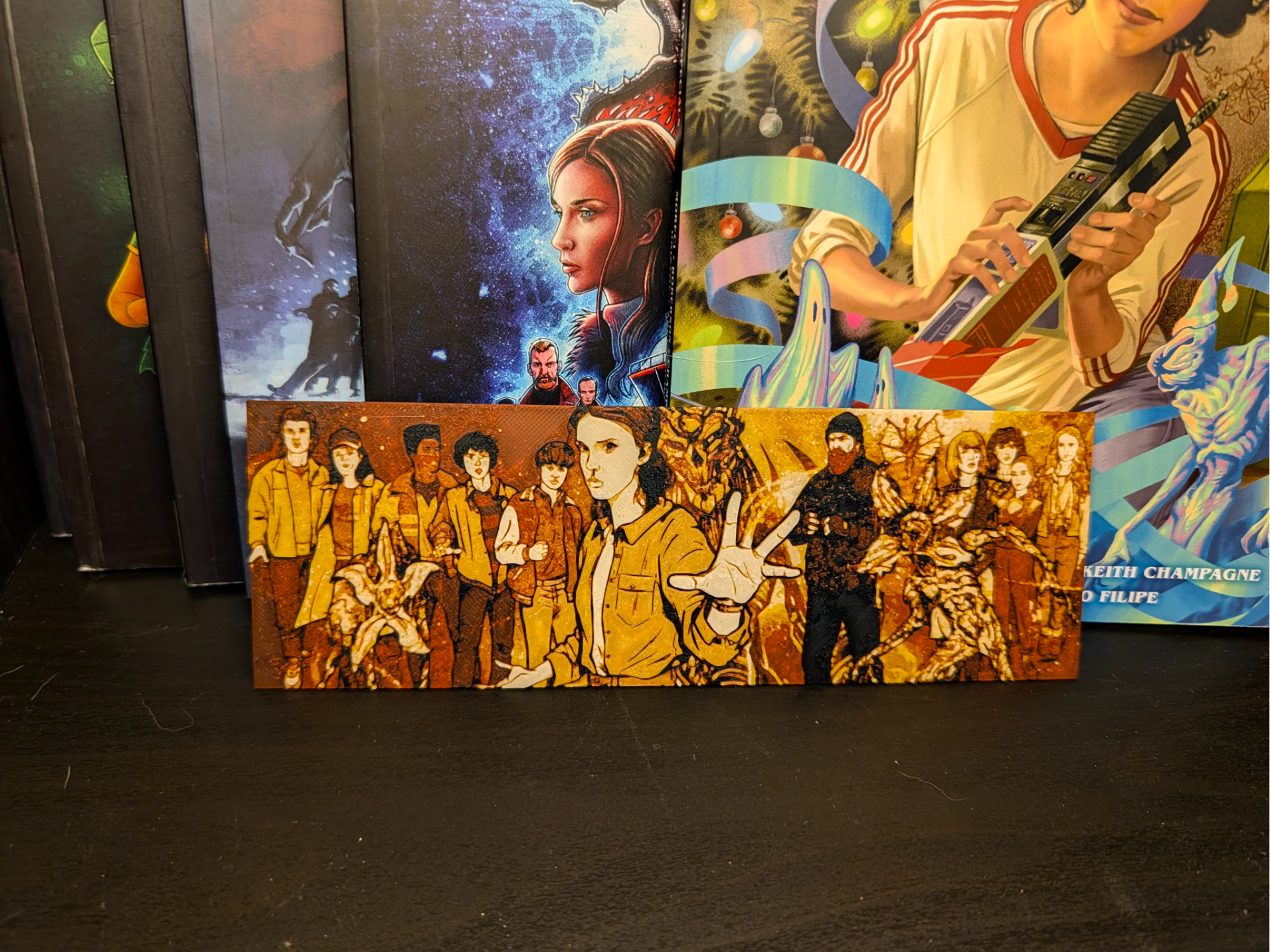 Stranger Things Bookmark | Hueforge Multicolor