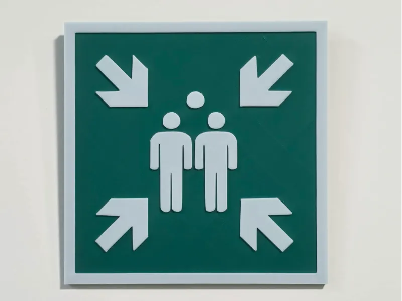 Assembly Point Sign