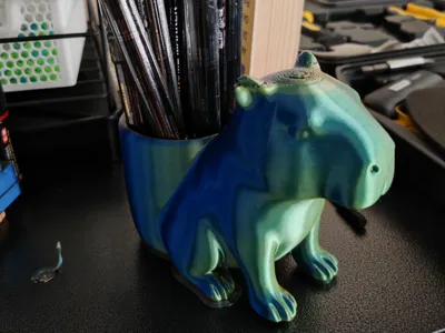 Capybara Pen Holder