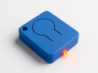 Porte-clés LED 3D