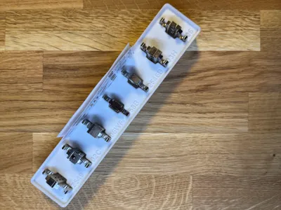 Gridfinity Insert Bin for Crimp Inserts