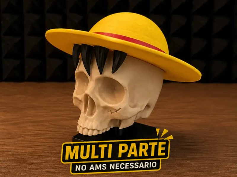 #001 - SKULL LUFFY 