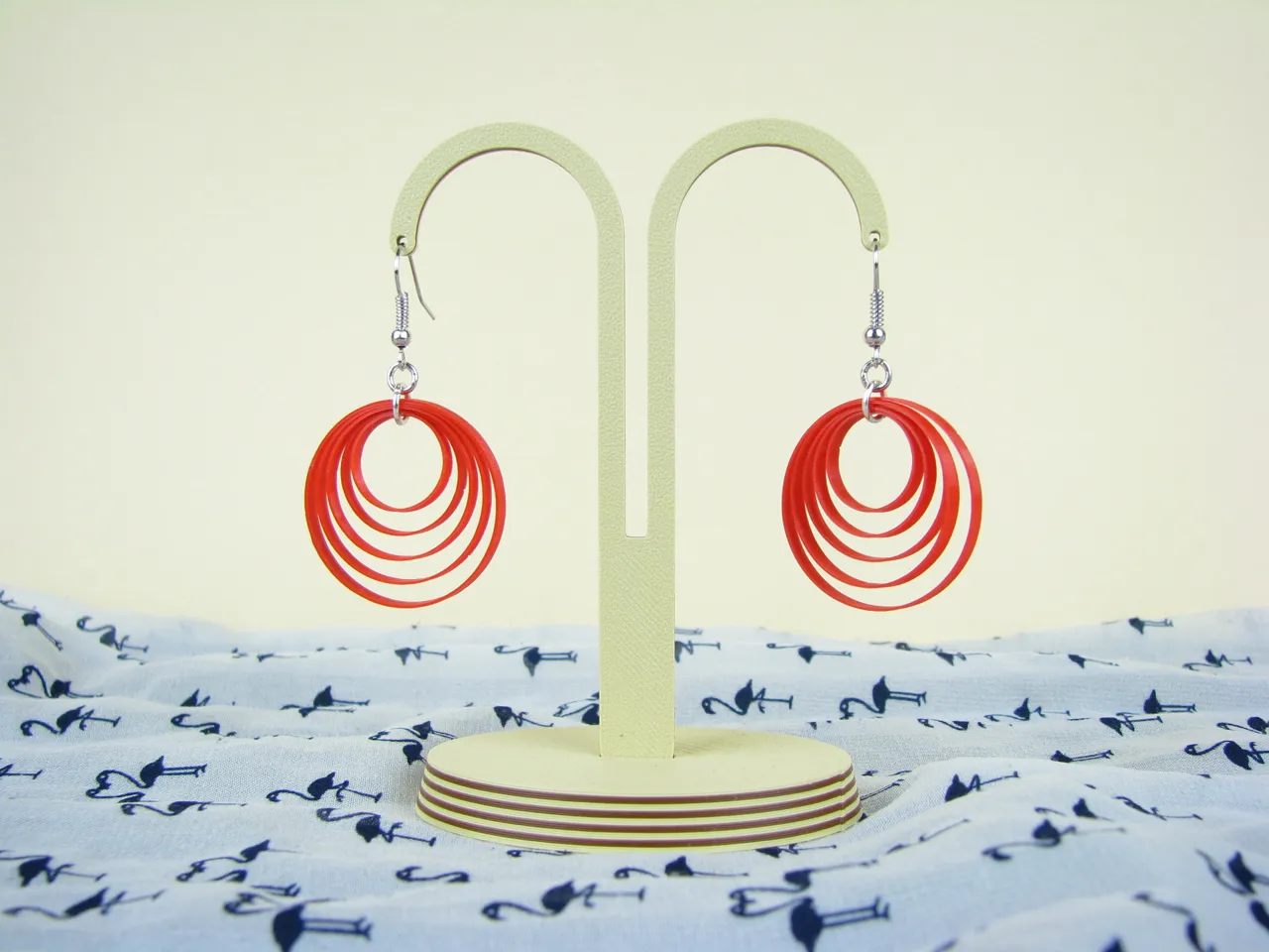 Hoop earrings view 3