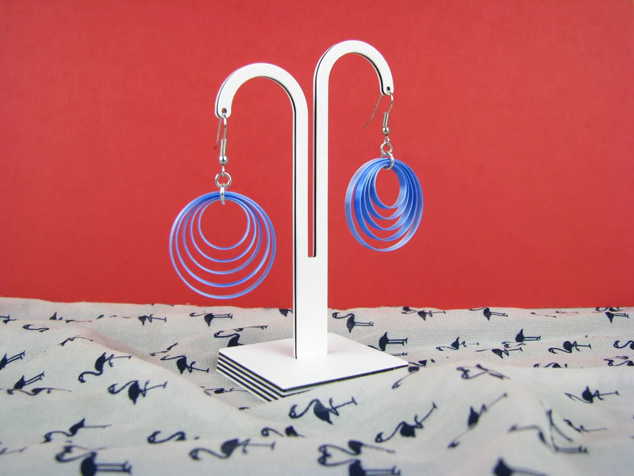 Hoop earrings view 2