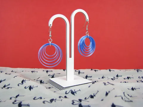 Hoop earrings view 2