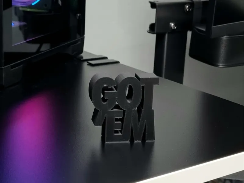 GOT'EM Logo Statue for SneakerHeads