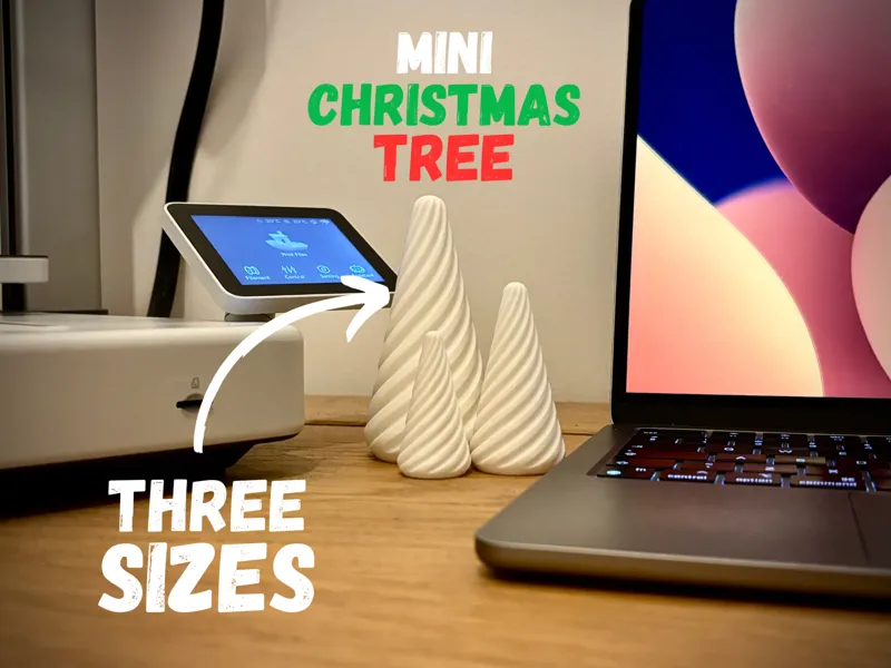 Mini Spiral Christmas Trees! - Decorative Ornament
