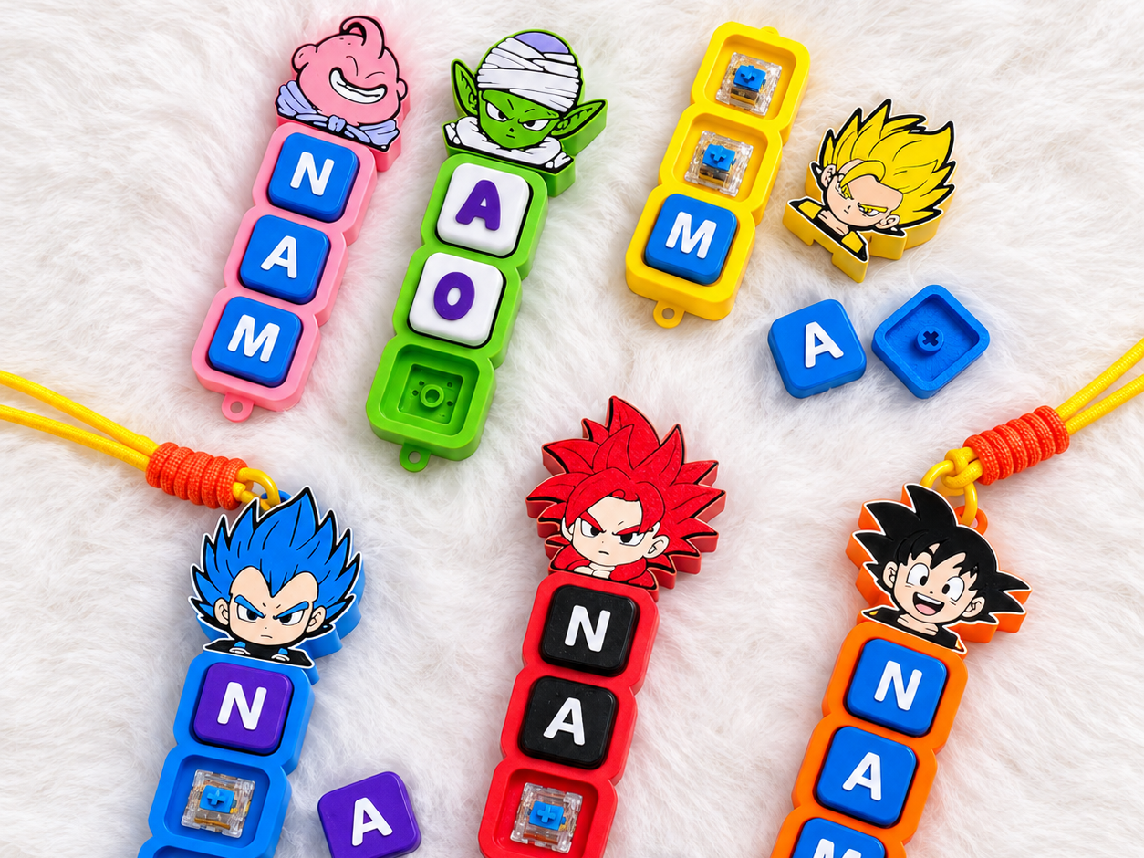 Dragonball clicker customize name/world keycaps - 1