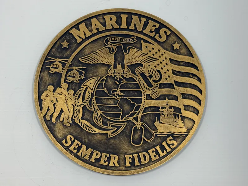 Marines Semper Fidelis Medallion