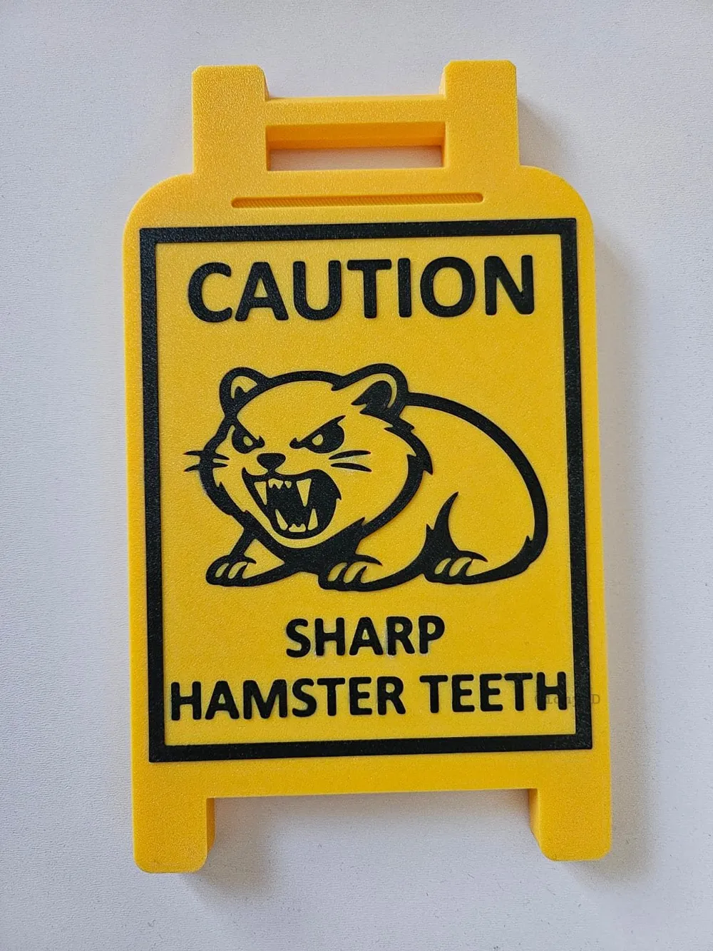 CAUTION SHARP HAMSTER TEETH [NO AMS] [NO SUPPORT] - Free 3D Print Model ...