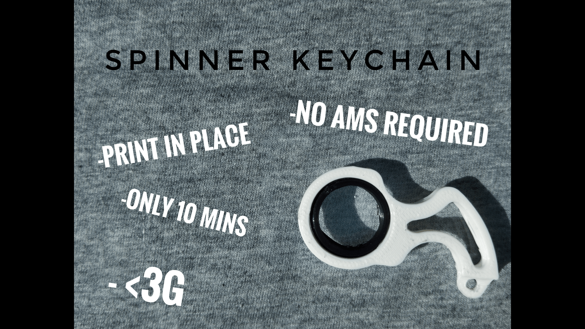 SPINNER KEYCHAIN fidget toy giratorio nunchaku