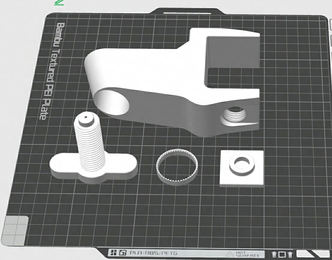 Miniatura 3 do modelo 3D 【方便锁定/旋转切换】的肘托/桌面延长板